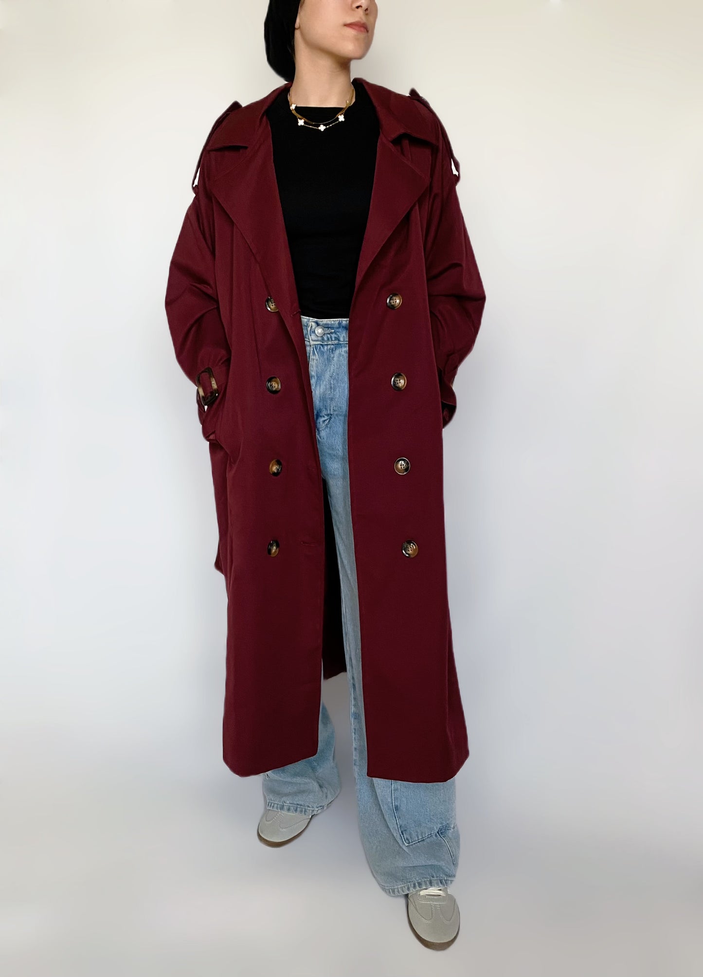 Long trench coat