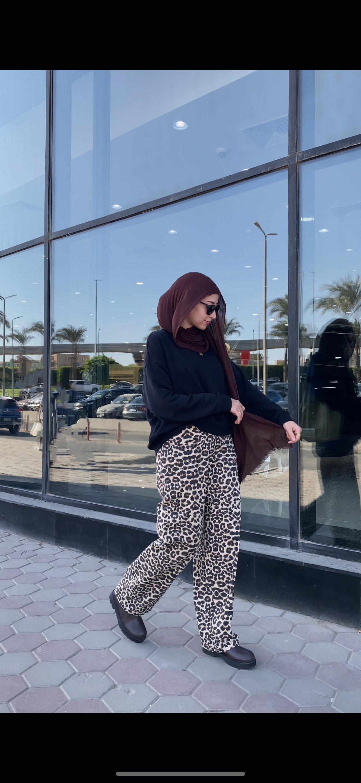 Leopard pants