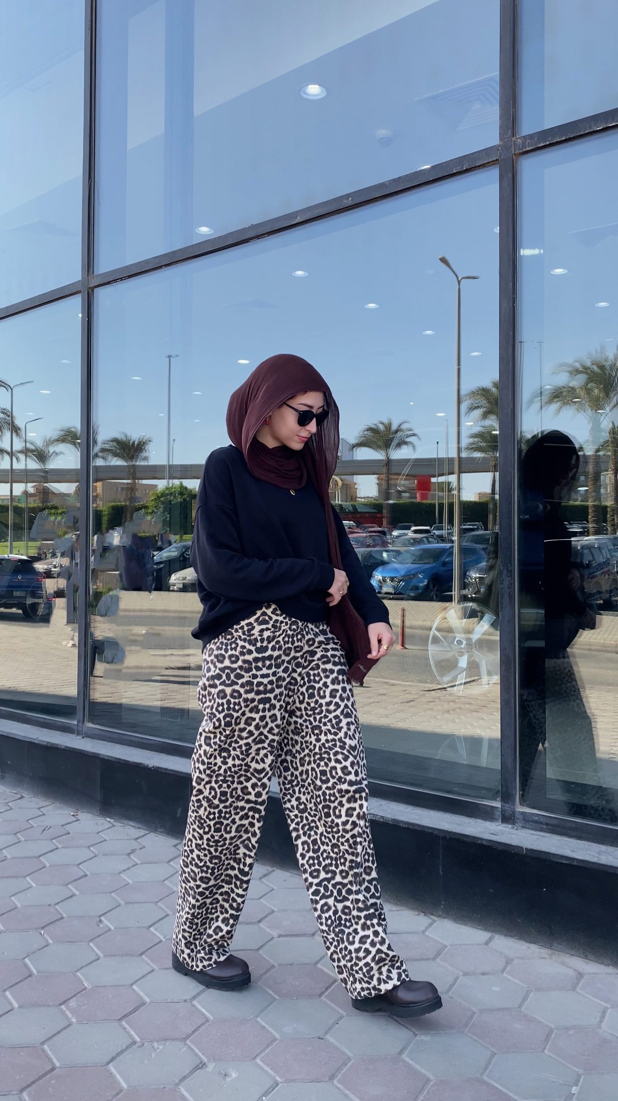 Leopard pants