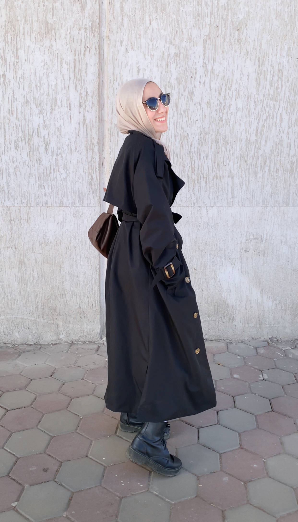 Long trench coat